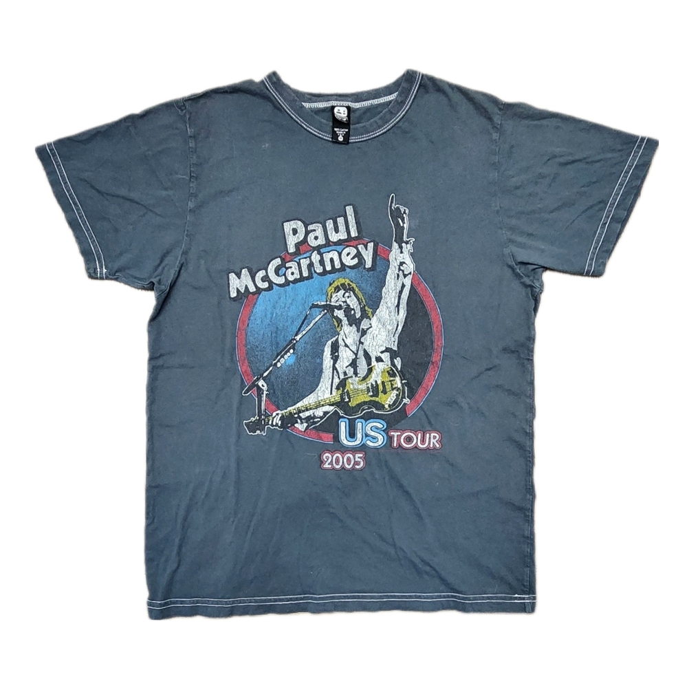 Paul Mccartney 2005 US Tour Band T-Shirt Size Medium